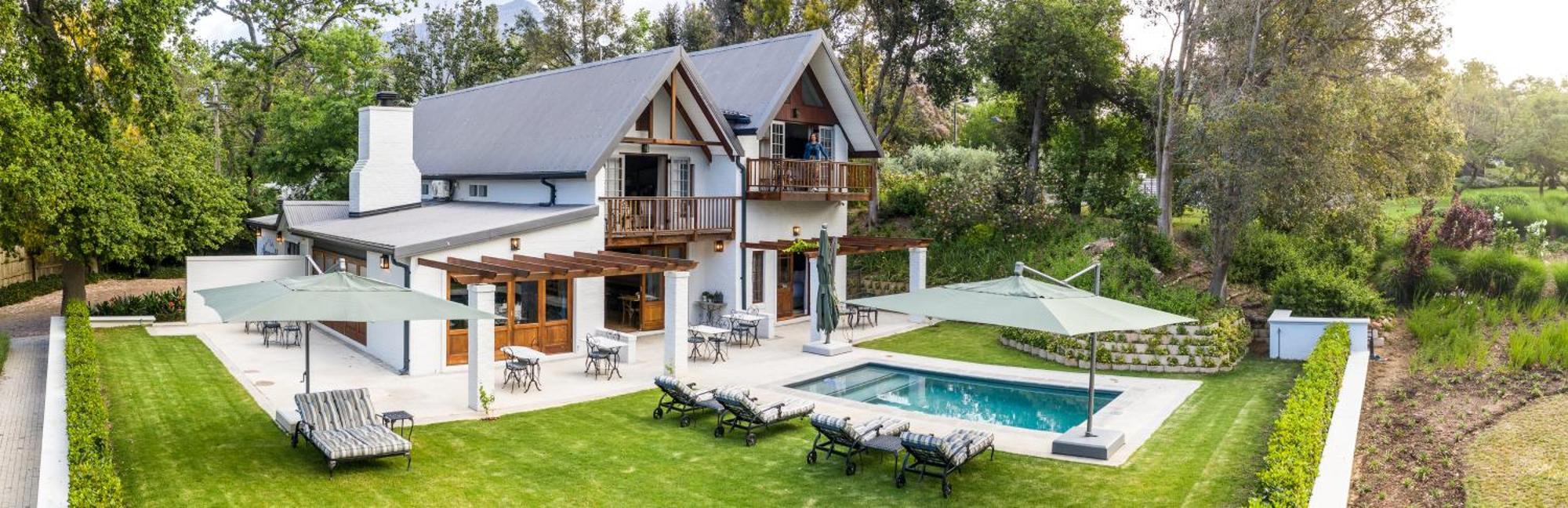 Simonzicht Guest House Stellenbosch Eksteriør billede